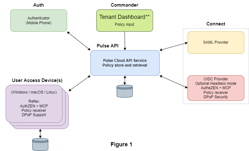 Figure 1 — Pulse as the Principal IdP